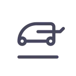 Flying Car SVG Icon